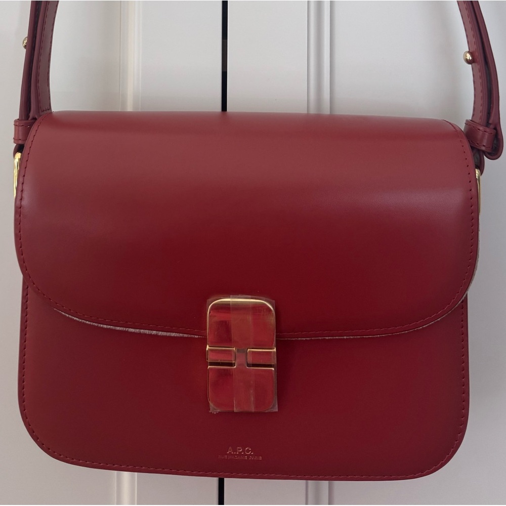 A.P.C. Crossbody Bag in Coral